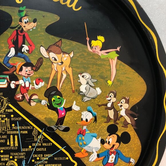 Vintage California  Disneyland Souvenir Tray - Picture 8 of 9